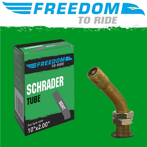 Schrader Bent Tube 10"x2.00" V10BV