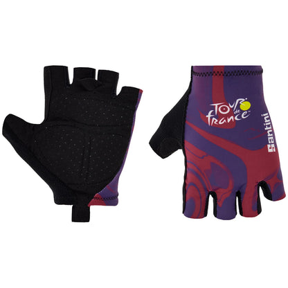 Santini TDF Bordeaux Cycling Gloves
