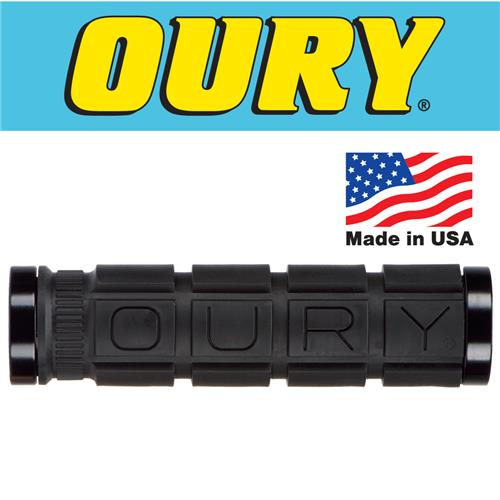 Grip Oury Mountain Bike logo black
