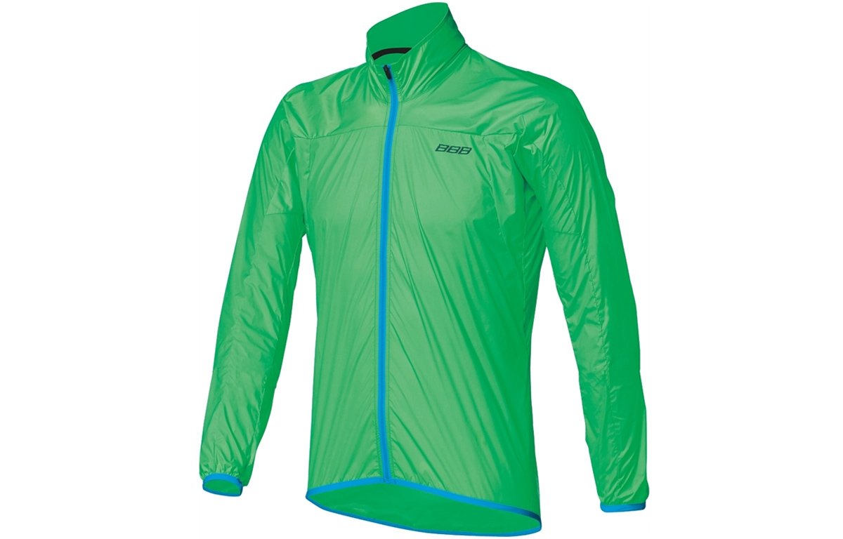 BBB Pocketshield Cycling Rain Jacket - Neon Green